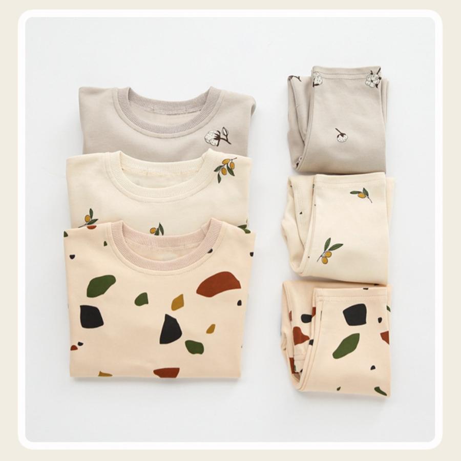 ベビー服 セットアップ 上下セット Tシャツ 70 80 90 長袖 新生児
