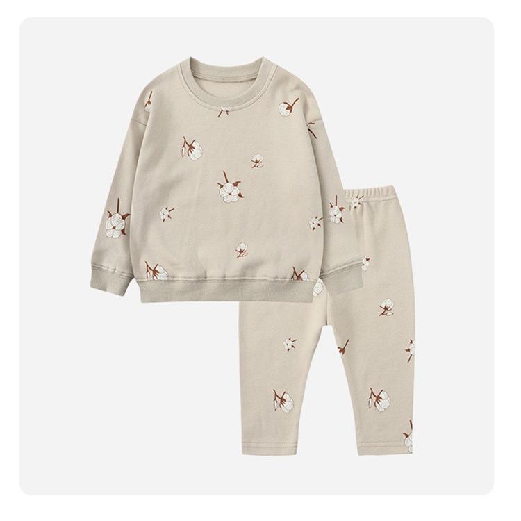 ベビー服 セットアップ 上下セット Tシャツ 70 80 90 長袖 新生児