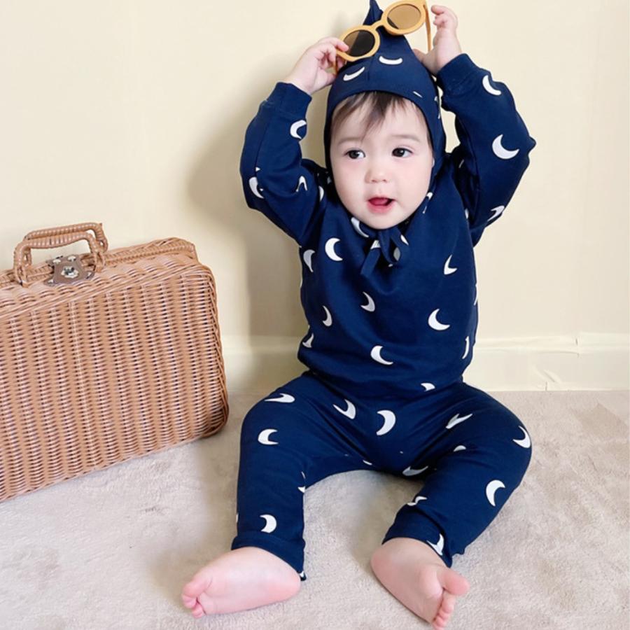 ベビー服 セットアップ 上下セット Tシャツ 70 80 90 長袖 新生児