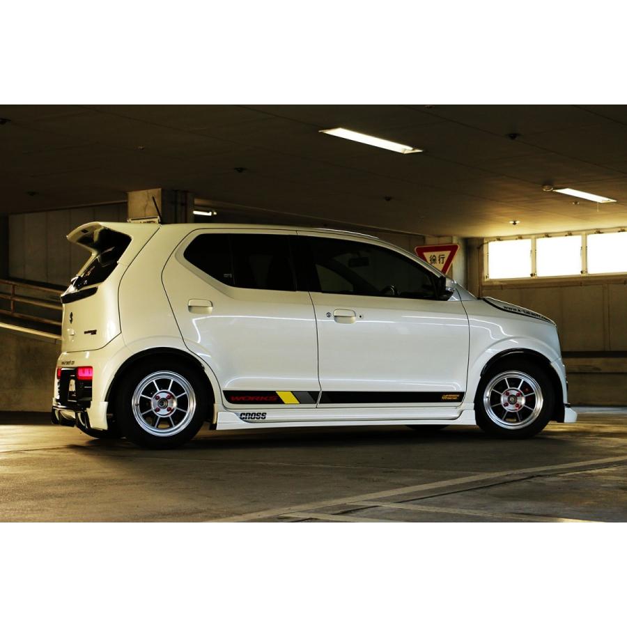 テイクオフ]CROSS アルトワークス/ターボRS(HA36S)ハーフエアロ3P