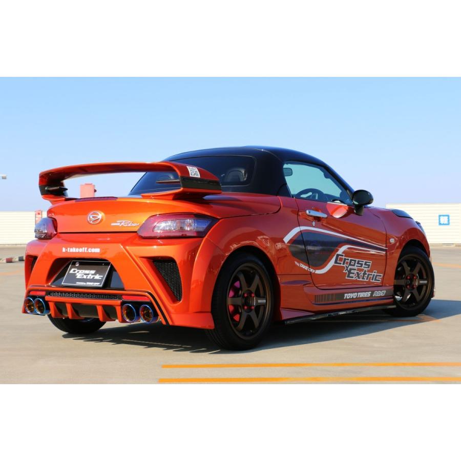 テイクオフ]CROSS Extric COPEN Robe LA400K フロントバンパー+サイド