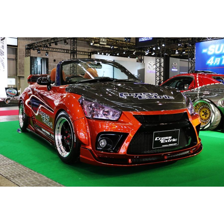 テイクオフ]CROSS Extric COPEN Robe LA400K フロントバンパー+サイド