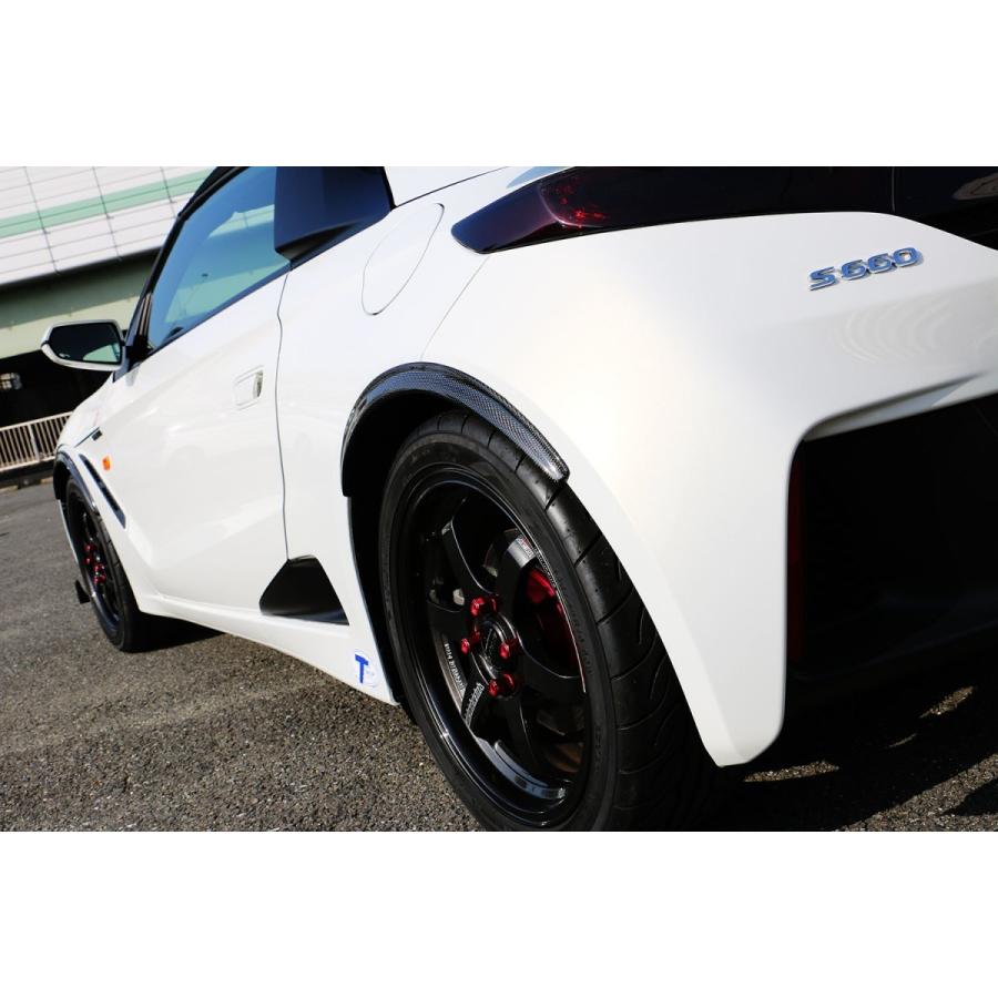 S660用　テイクオフ/ CROSS ちょこっとフェンダー FRP製 (加工品) テイクオフ]CROSS ちょこっとフェンダー FRP製 S660(JW5) : TAKE OFF