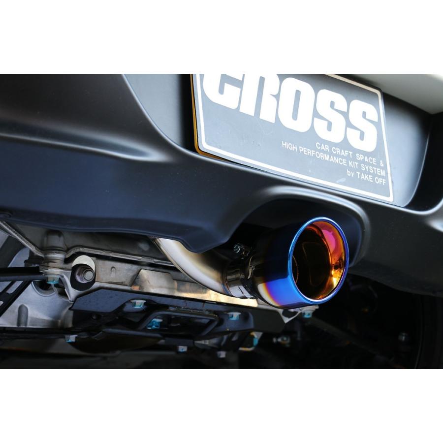 テイクオフ]CROSS STAGE マフラー（チタンカラーテールセット） S660
