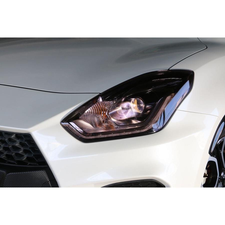 [テイクオフ]ヘッドライトカバー スモークシリーズ スイフトスポーツ ZC33S | CROSS | 08