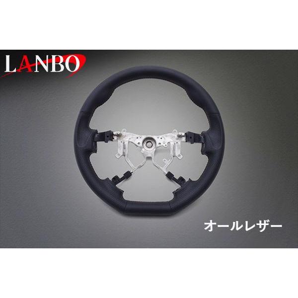 ハイエース 200系4-7型 オリジナルステアリング D型ガングリップ[LANBO
