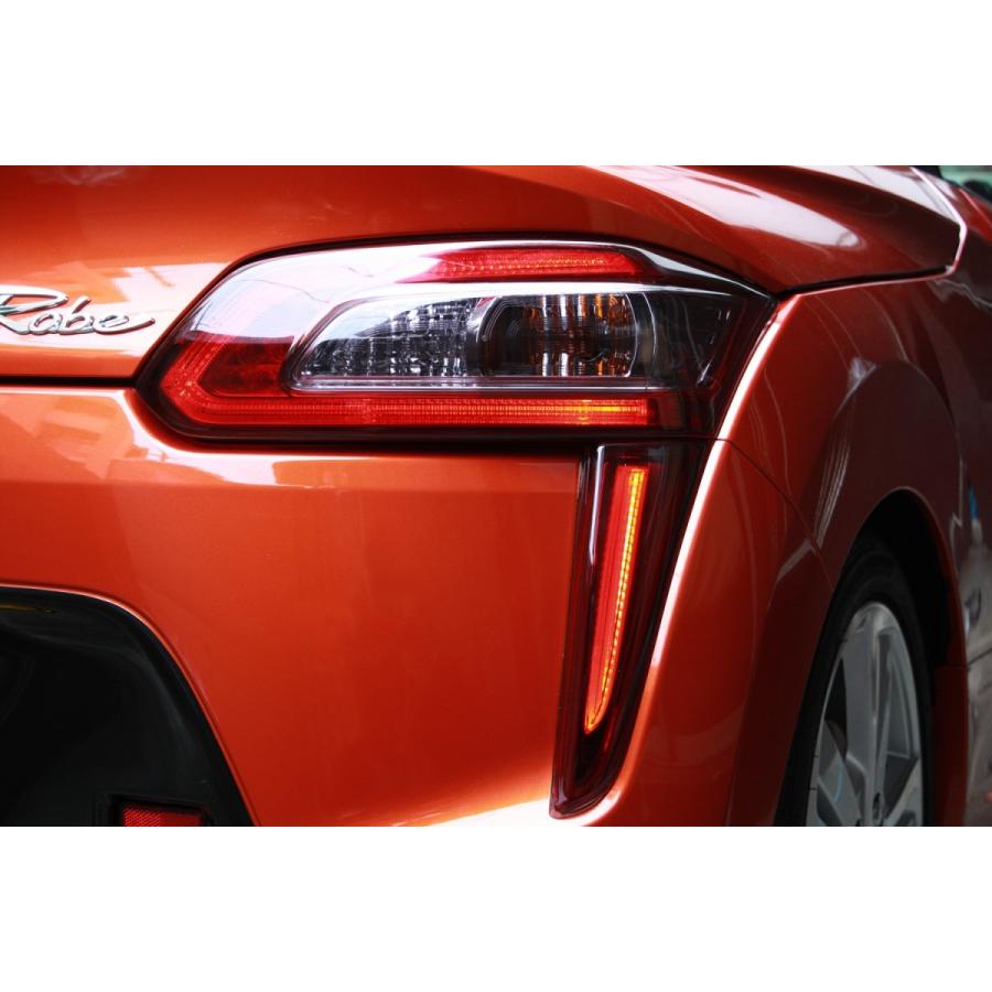 コペン la400k テールライト テイクオフカバー付き TAKE OFF（テイクオフ） テールレンズカバー 左右1set ライトスモーク