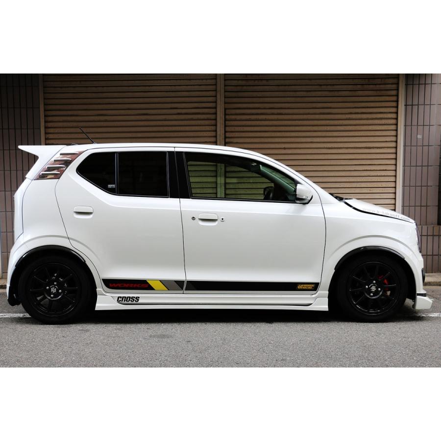 テイクオフ]サイドボルテックスジェネレーター ABS製 アルトワークス