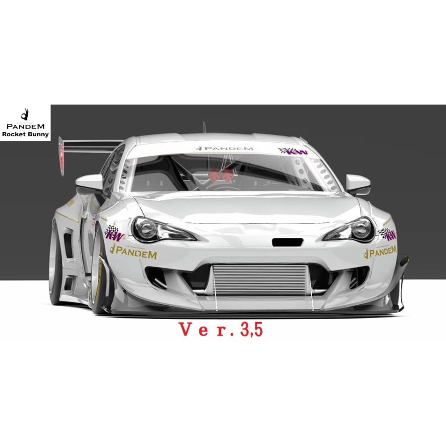 アディクション　トヨタ86用エアロパーツ　PANDEM Ver.3 ボディー付 アディクション トヨタ86用エアロパーツ PANDEM Ver.3 ボディー