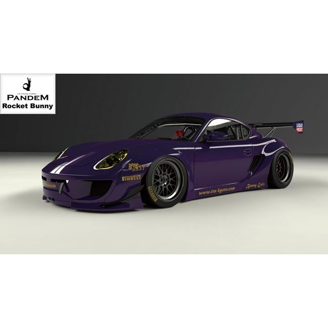 PANDEM】ポルシェ ケイマン 987 ワイドボディキット 9点
