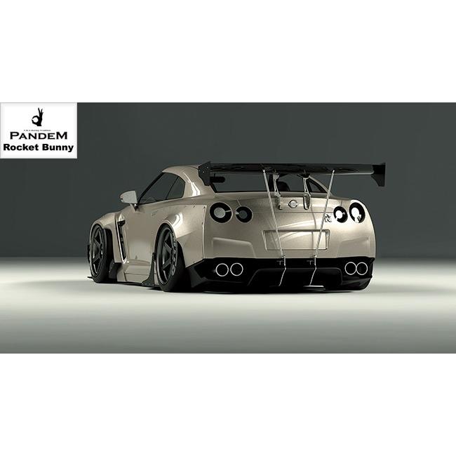 PGM 日産 Rocket Bunny R35 ロケットバーニ GT-R GTR Chrome Turquoise Rocket Bunny R35 Nissan GT-R is a Good Omen
