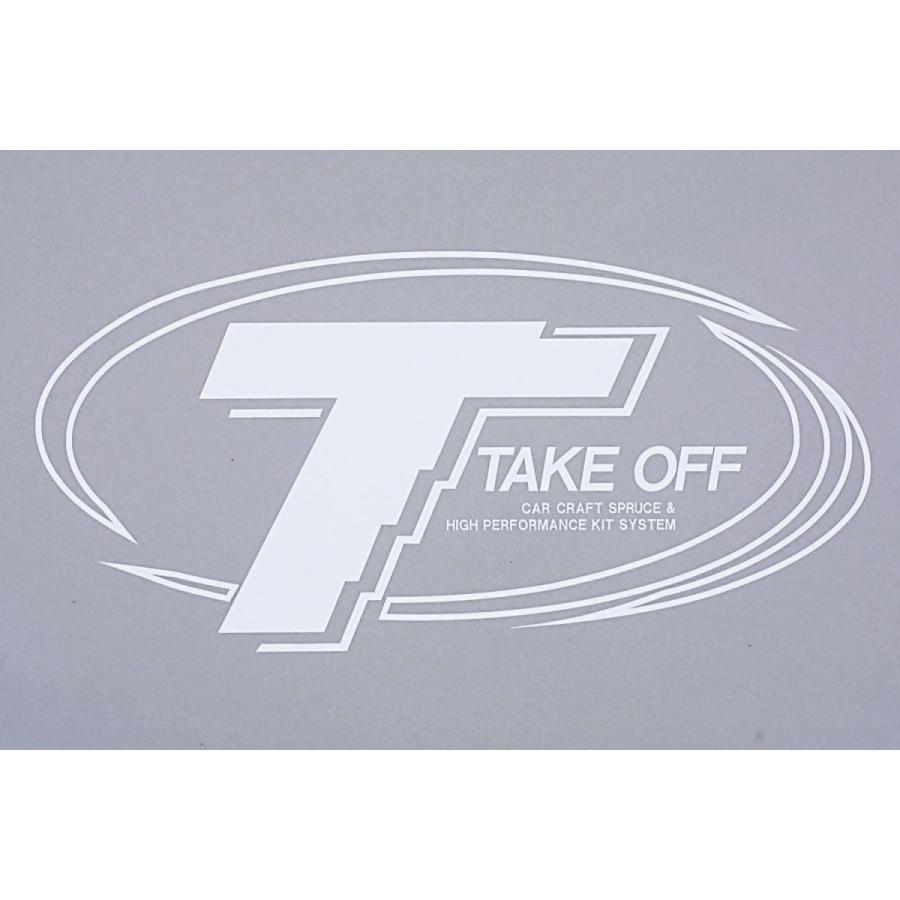 テイクオフ Tロゴステッカー 小 : TAKE OFF ヤフー店 - 通販 - Yahoo