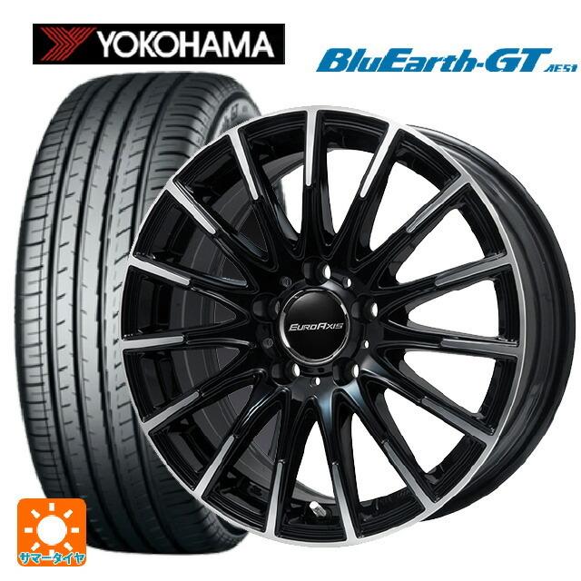 BluEarth - メルセデスベンツ C位置づけ(W205)用 225/50R17 98W XL ヨコハマ 青碧地びたGT AE51 エアフルト 車、バイク、自転車-夏タイヤ、ホイールセット-タイヤ、ホイール