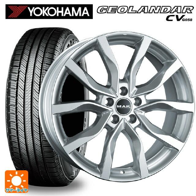 ヨコハマタイヤ - ボルボ XC60(UD/UB系)用 235/60R18 107V XL ヨコハマ ジオランダー CV G058 置き目品 マック 御機嫌ランズ タイヤ、ホイール-車、バイク、自転車-夏タイヤ、ホイールセット