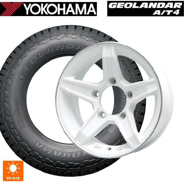 ヨコハマ)ジムニー　オールシーズンタイヤ　アルミ付き　４本 ヨコハマタイヤ（YOKOHAMA TIRE） スズキ ジムニーシエラ(74系)用 215