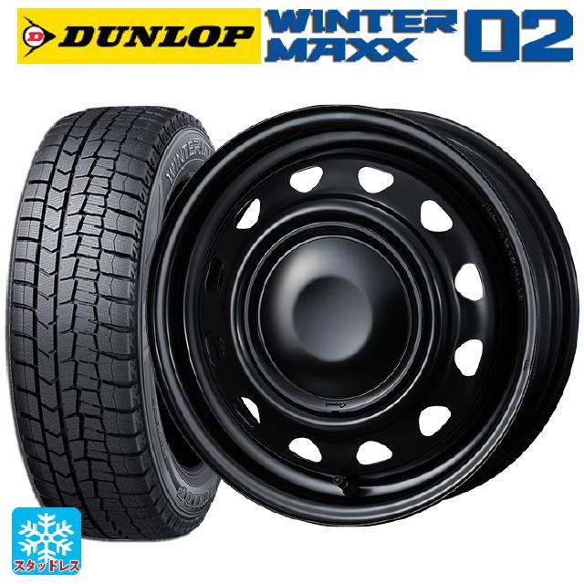 WINTER MAXX 02 145/80R12 74Q スタッドレスタイヤホイールセット 
