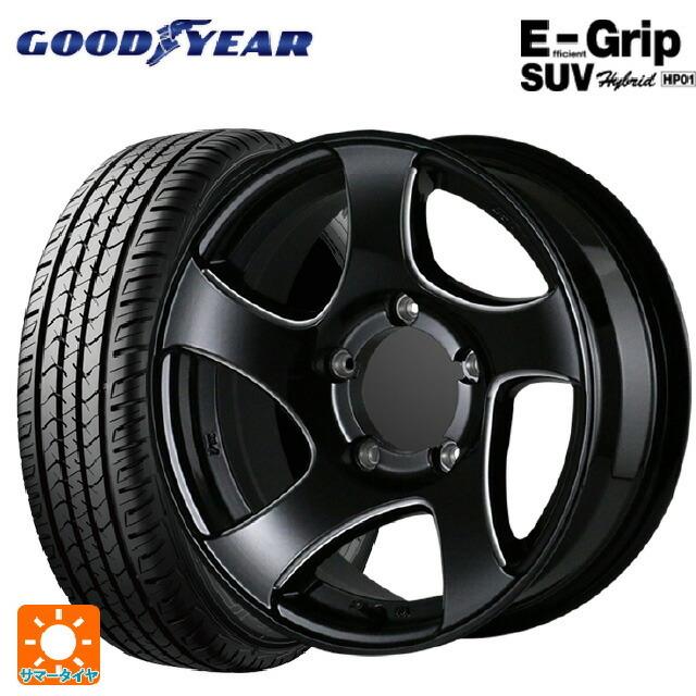 送料無料 サマータイヤホイールセット 175/80R16 91S グッドイヤー エフィシェントグリップSUV HP01 ドゥオール CST ゼロワンハ