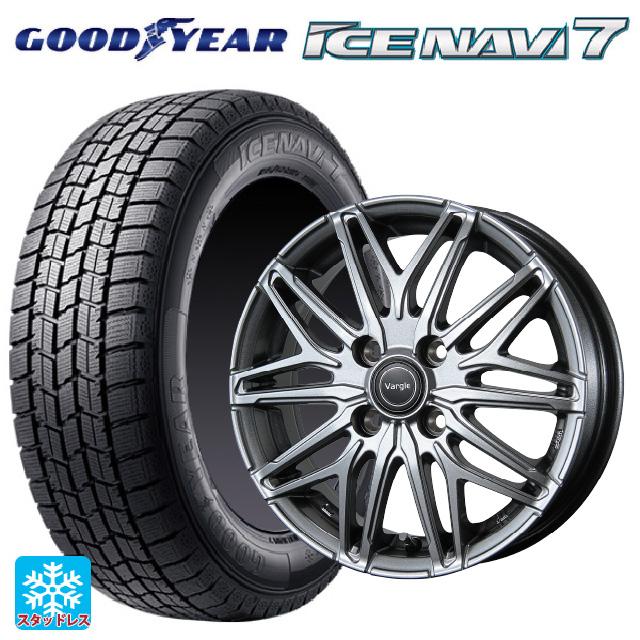 グッドイヤー アイスナビ7スタッドレスタイヤ・TOPY VARGLE R45 S ホイールセット