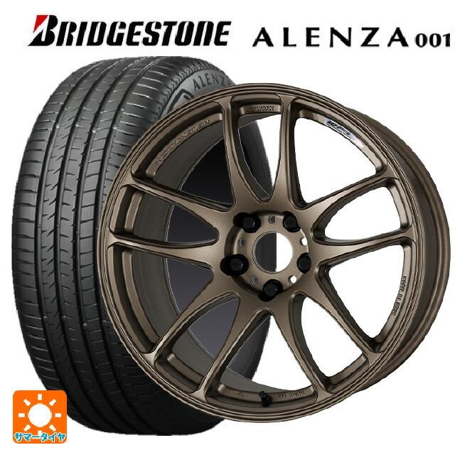 送料無料 サマータイヤホイールセット 235/60R18 103W ブリヂストン アレンザ001 正規品 ワーク エモーション CR極 18-8.5J