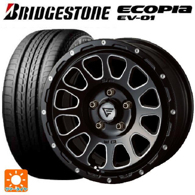 エコピア EV-01 - 貨物輸送無料 サマータイヤホイールセット 205/55R16 91V ブリヂストン 置き目品 # エクシズルライン デルタフォース オ 車、バイク、自転車-自動車