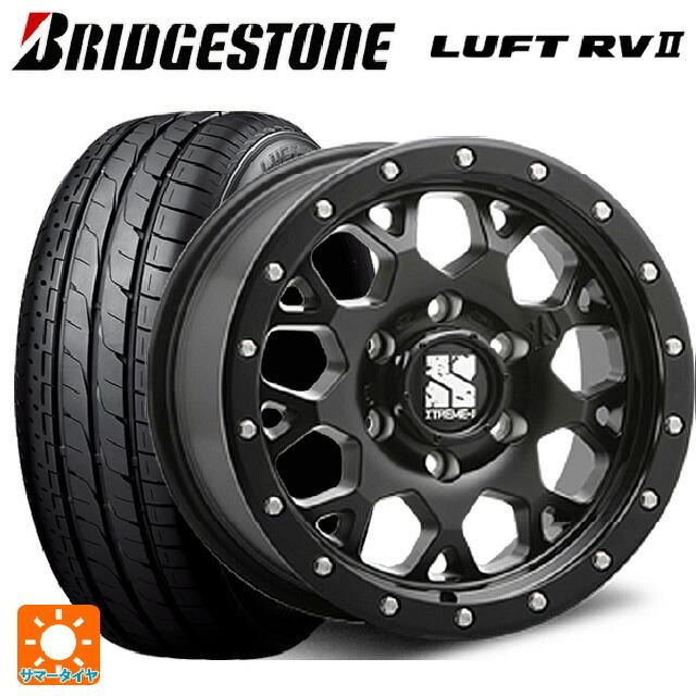 送料無料 サマータイヤホイールセット 195/60R16 89H ブリヂストン ルフトRV2(日本製) 正規品 # エムエルジェイ エクストリームJ