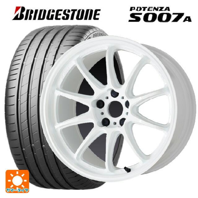 POTENZA - 貨物輸送無料 サマータイヤホイールセット 225/40R19 93Y XL ブリヂストン ポテンザ S007A 置き目品 細工物 情感 ZR10 1 車、バイク、自転車-タイヤ、ホイール