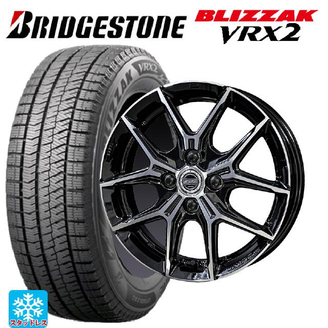 タイヤ・ホイール (183)165/65R14 BRIDGESTONE BLIZZAK VRX2 ブリザック VRX2 送料無料 スタッドレスタイヤホイールセット 165