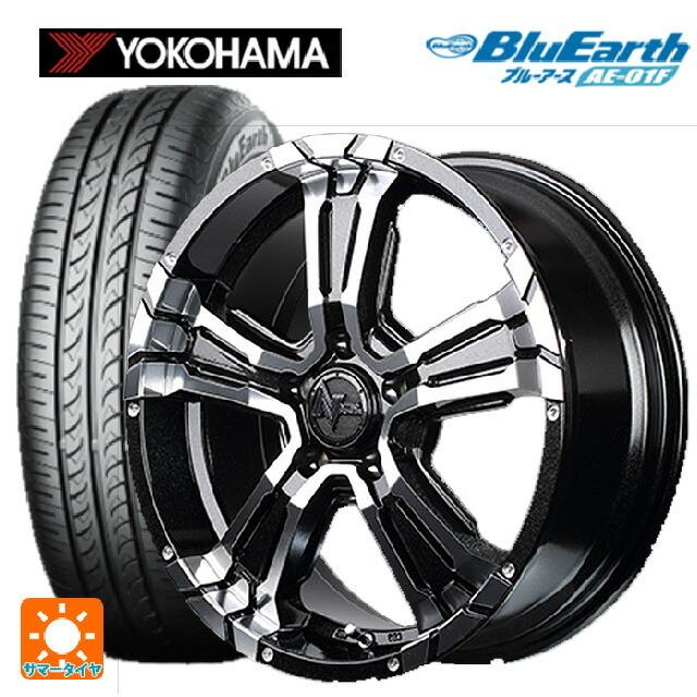 送料無料 サマータイヤホイールセット 215/60R16 95H ヨコハマ ブルーアース AE01F マルカサービス ナイトロパワー クロスクロウ 16-7J