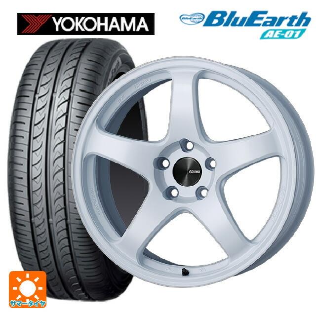 送料無料 サマータイヤホイールセット 175/60R16 82H ヨコハマ ブルーアース AE01 エンケイ パフォーマンスライン PF05 16-6