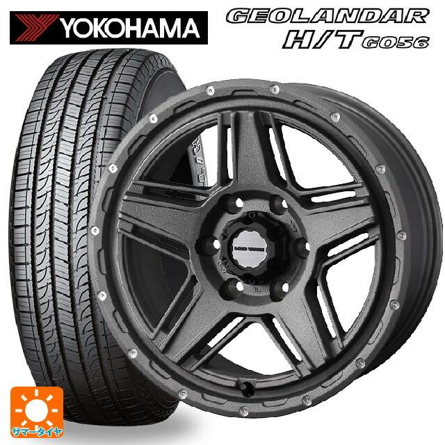 ヨコハマタイヤ - 貨物輸送無料 サマータイヤホイールセット 195/80R15 107/105L ヨコハマ ジオランダー H/T G056 白いこと水茎の跡 定まり品 # ウェ