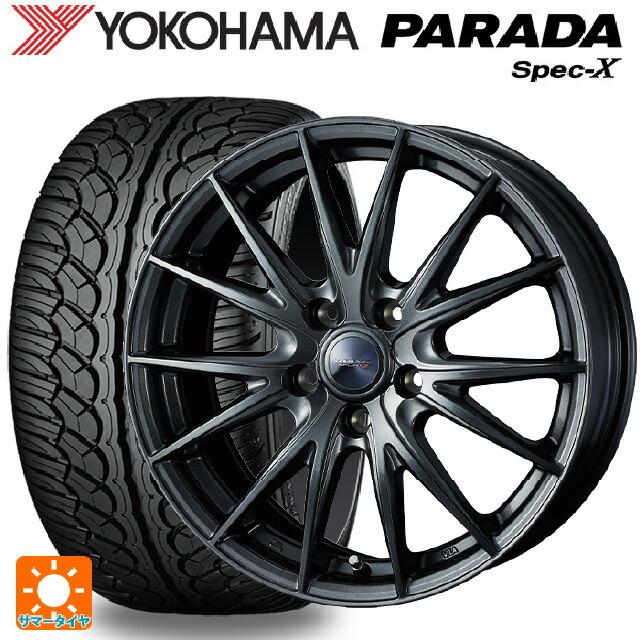 PARADA - 貨物輸送無料 サマータイヤホイールセット 235/60R18 103V ヨコハマ パラダ PA02 ウェッズ ヴェルバ スポルト2 # 18-8J 夏タイヤ、ホイールセット-自動車