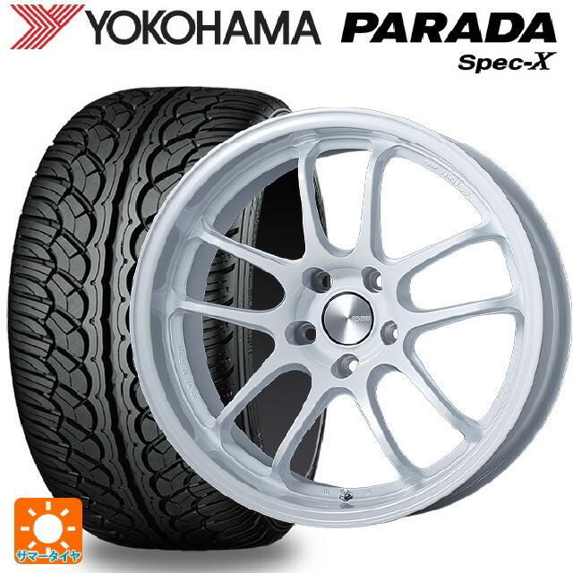 送料無料 サマータイヤホイールセット 235/60R18 103V ヨコハマ パラダ PA02 エンケイ パフォーマンスライン PF01 EVO 18