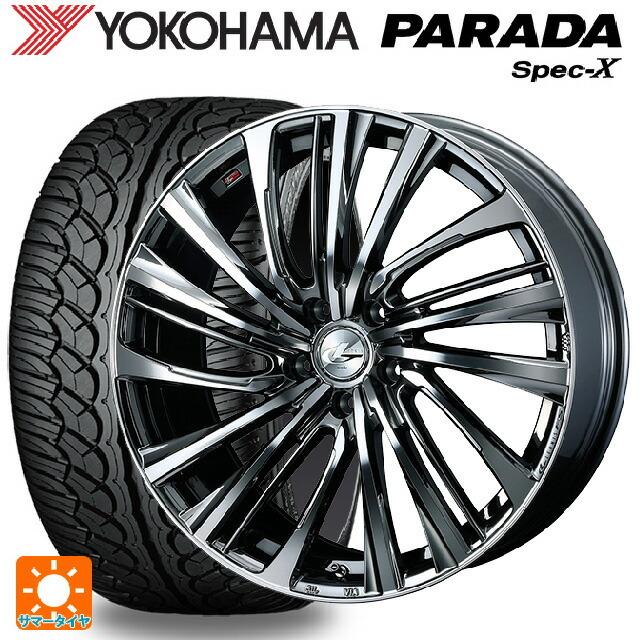 送料無料 サマータイヤホイールセット 235/60R18 103V ヨコハマ パラダ PA02 ウェッズ レオニス FS 18-8J 　　