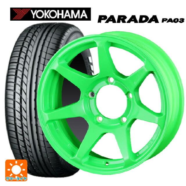 送料無料 サマータイヤホイールセット 215/65R16 109/107S ヨコハマ パラダ PA03 ホワイトレター ドゥオール CST ゼロワンハ