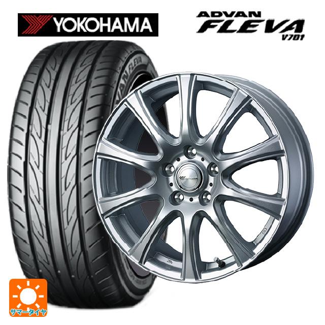 横浜ADVAN FLEVA 91W　215/45R17　レガシィアルミホイール付き 横浜ADVAN FLEVA 91W 215/45R17 レガシィアルミホイール付き