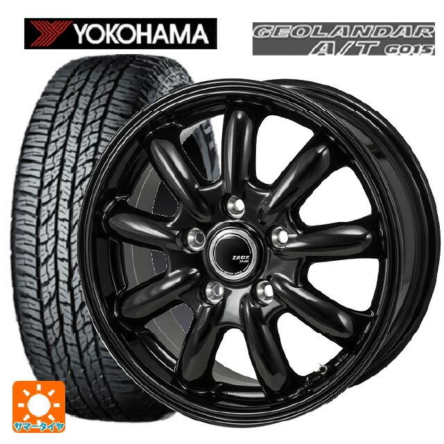 送料無料 サマータイヤホイールセット 235/60R18 107H XL ヨコハマ ジオランダー A/T G015 ブラックレター ジャパン三陽 ザック JP209 18-7.5J(74552円)