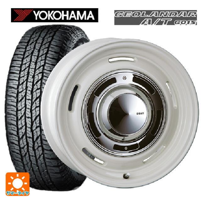送料無料 サマータイヤホイールセット 225/75R16 115/112R ヨコハマ ジオランダー A/T G015 ホワイトレター 正規品 クリムソ