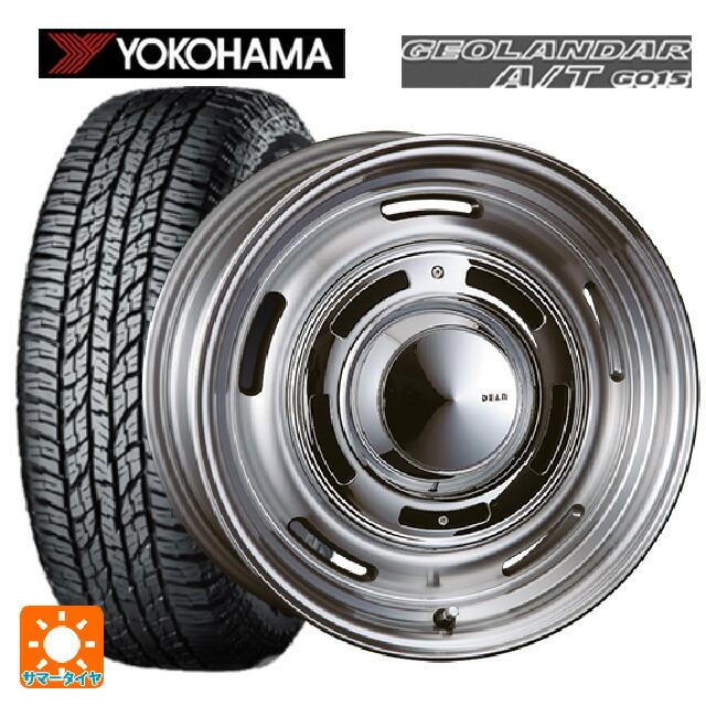 送料無料 サマータイヤホイールセット 225/75R16 115/112R ヨコハマ ジオランダー A/T G015 ホワイトレター 正規品 クリムソ