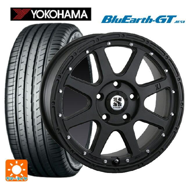 送料無料 サマータイヤホイールセット 235/45R18 94W ヨコハマ ブルーアースGT AE51 エムエルジェイ エクストリームJ 18-8J