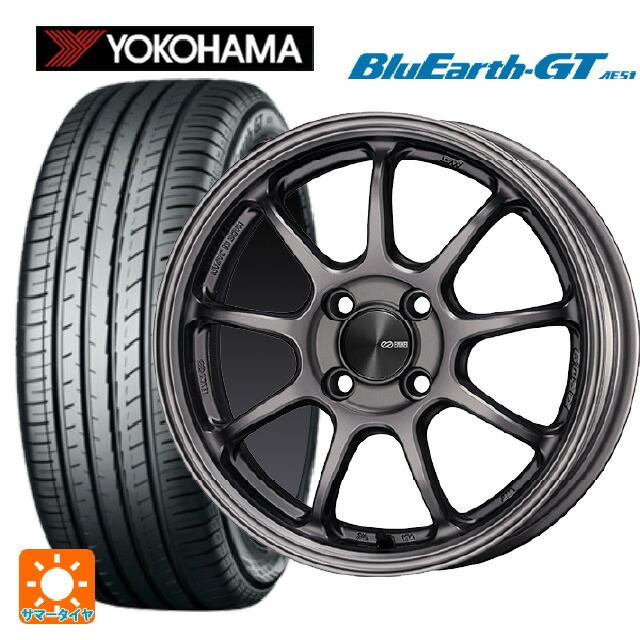 BluEarth - 貨物輸送無料 サマータイヤホイールセット 205/65R16 95H ヨコハマ 青碧地びたGT AE51 エンケイ 演奏生産ライン PF09 16 夏タイヤ、ホイールセット-車、バイク、自転車-自動車