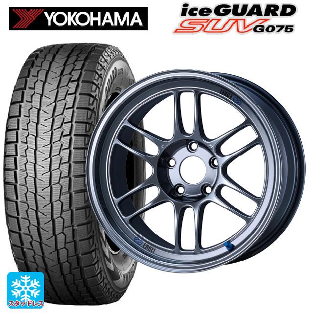 235/65R18 YOKOHAMA G075 1683-①2本分　送料込み アイスガード SUV G075 送料無料 スタッドレスタイヤホイールセット