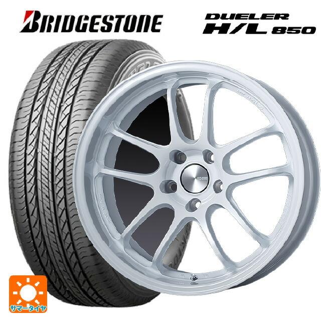 DUELER - 貨物輸送無料 サマータイヤホイールセット 235/55R18 100V ブリヂストン デューラー HL850 定まり品 エンケイ 演戯生産ライン PF
