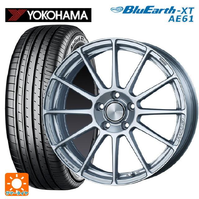 送料無料 サマータイヤホイールセット 215/60R17 96H ヨコハマ ブルーアースXT AE61 エンケイ パフォーマンスライン PF03 17