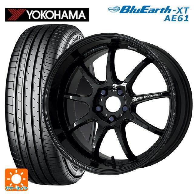 BluEarth - 貨物輸送無料 サマータイヤホイールセット 215/60R17 96H ヨコハマ 青碧地びたXT AE61 細工物 情感 D9R 17-7J 車、バイク、自転車-夏タイヤ、ホイールセット-自動車
