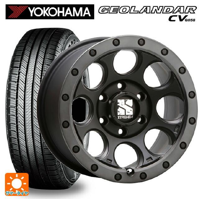 送料無料 サマータイヤホイールセット 215/50R18 92V ヨコハマ ジオランダー CV G058 正規品 エムエルジェイ エクストリームJ X