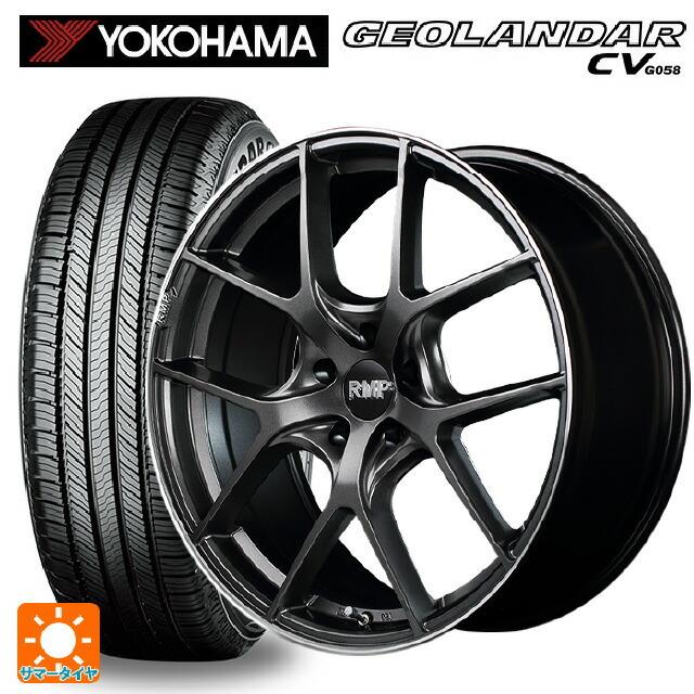 送料無料 サマータイヤホイールセット 215/50R18 92V ヨコハマ ジオランダー CV G058 正規品 エムアイディー MID エクスクルー