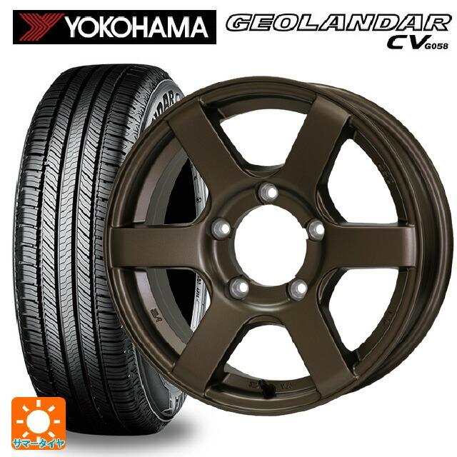送料無料 サマータイヤホイールセット 215/70R16 100H ヨコハマ ジオランダー CV G058 正規品 ドゥオール CST ゼロワンハイパ