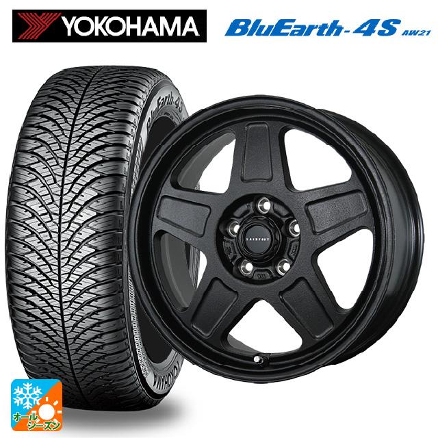 タイヤ・ホイール YOKOHAMA BlueEarth-4S 205/55R16 BluEarth 送料無料 オールシーズンタイヤホイールセット 205/55R16 91V