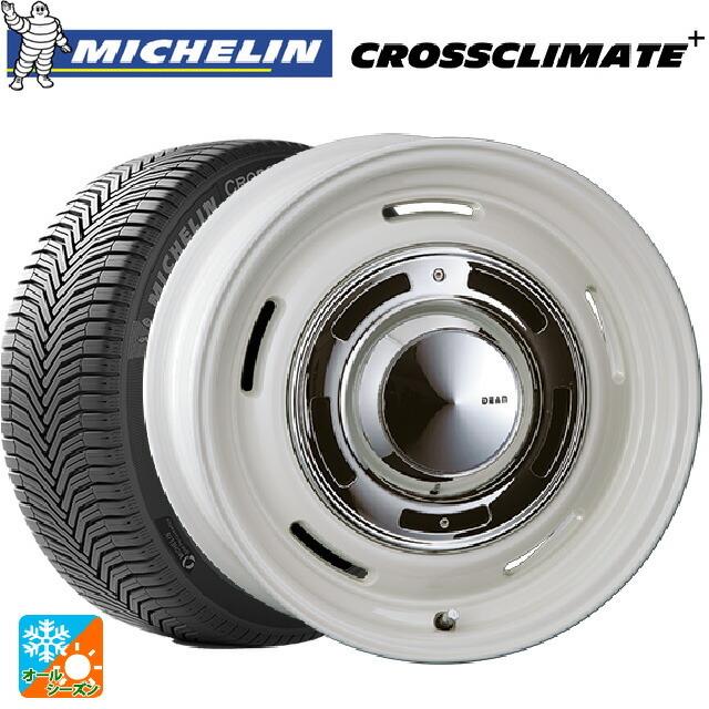 CROSSCLIMATE - 貨物輸送無料 オールシーズンタイヤホイールセット 165/65R15 85H XL ミシュラン 置き目品 クロスクライメイトプラス クリムソン ディーン ク タイヤ、ホイール-オールシーズンタイヤ、ホイールセット-車、バイク、自転車