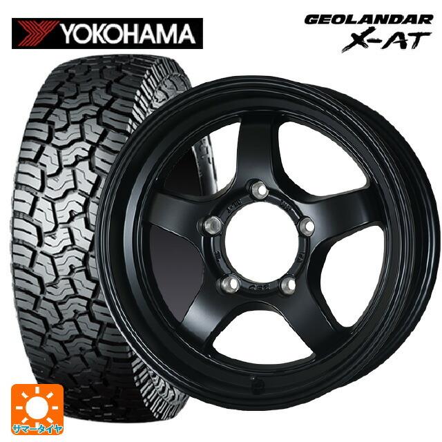 送料無料 サマータイヤホイールセット 235/70R16 104/101Q ヨコハマ ジオランダー X-AT G016 ブラックレター 正規品 ドゥオ